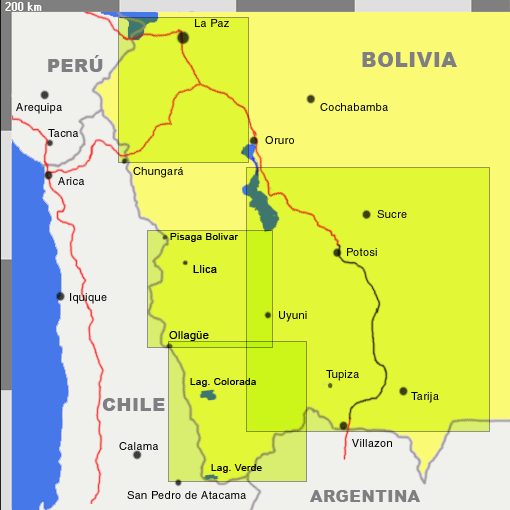 BOLIVIA Central/North